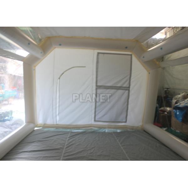Airtight Portable Paint Booth Tent 0.6 Mm PVC Tarpaulin Easy Installation