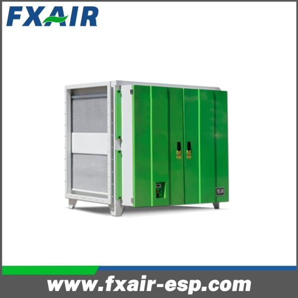 UV odour eliminator installed in Klean ESP unit Commercial Kitchen Cooking Processes UV Odour Eliminator Odor purifier UV Emitting Light Conjunction Kitchen Odor Remova