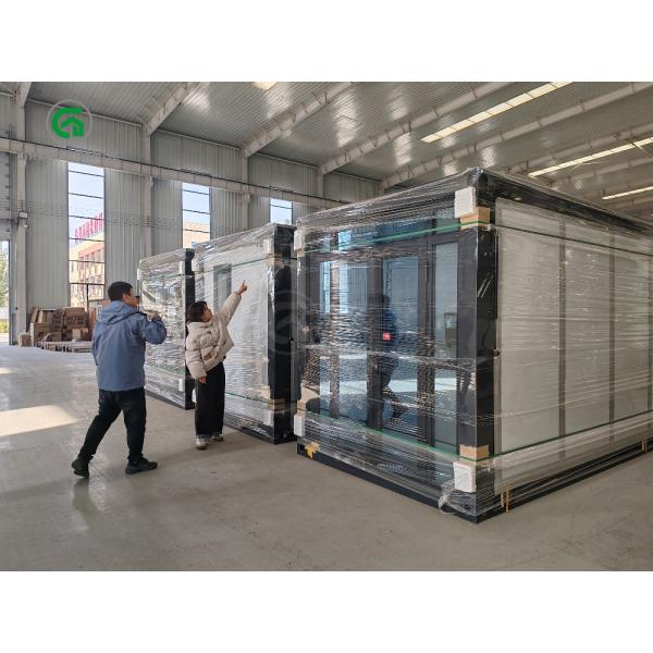 Folding Container Home With Slope Roof Design And End Anti-theft Door