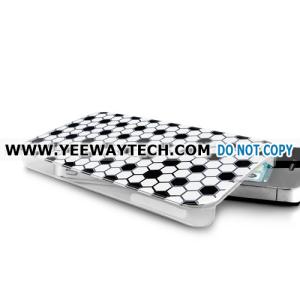 unusual iphone 4S cases -42405 Hexagon Mesh Back Hard Case Cover For iPhone 4 -