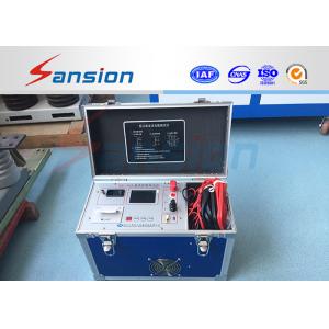 Multifunctional 10A DC Instrument Transformer Test Set Large Measurement Range