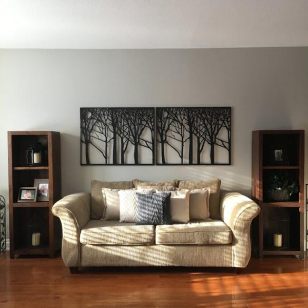 29x38 Inch Tree Of Life Artwork Metal Laser Cut For Garden