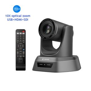 USB 3GSDI HDMI 10X Broadcast Conference PTZ Camera 2.38MP