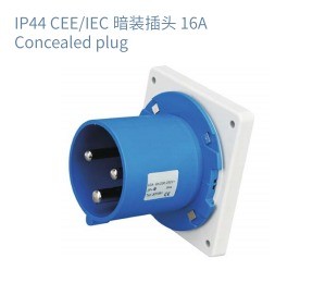 CEE/IEC Industrial Plug Screw Connection IP44 Waterproof Couplers