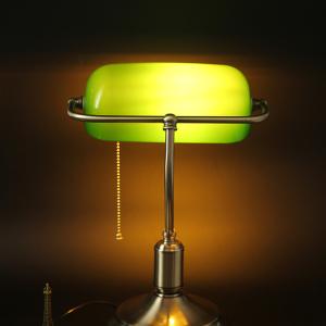American Retro Bank table lamp High quality luxury villa Green table lamp(WH-MTB