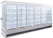 Quality CE ROSH  Multideck Open Display Showcase Freezer Build In Remote System wholesale