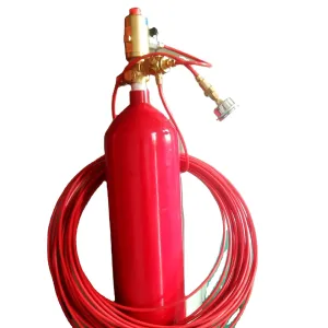 CO2 Extinguishing Agent Fire Detection Tube Length 20m In Fire Situations