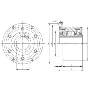 Mounting Example Refer to Provided Examples for 300 18256 N.m Nominal Torque