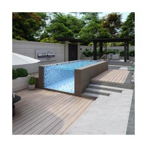 China Acrylic Villa Pool 6ft Deep Balboa Controlled Rectangular Above Ground Swim Pool on sale China Acrylic Villa Pool 6ft Deep Balboa Controlled Rectangular Above Ground Swim Pool on sale