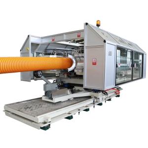 Dual Single Layer Corrugated Pipe Making Machine With Advanced Design