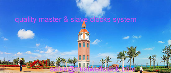 Master clock system and slave clocks, electronic master slave clocks with GPS,