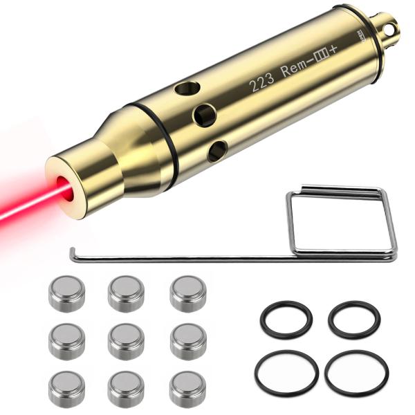 Laser Bore Sight 223 In Chamber Laser Boresighter With Chamber Extractor Tool