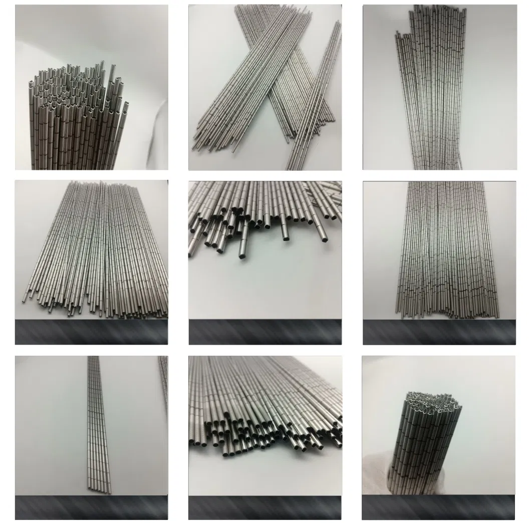 Stainless Steel Capillary Tube Opening Device Triangular Needle Penetration Needle