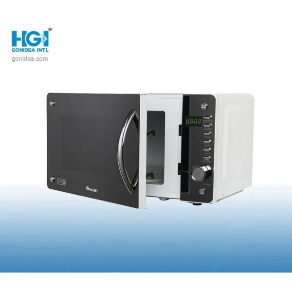Black Digital Control Table Top Home Microwave Oven 20 Liters