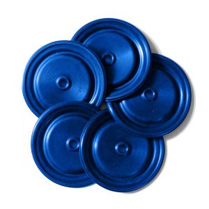 Colorful Silicone Molded Rubber Diaphragm Food Grade Wear Resistance Rubber