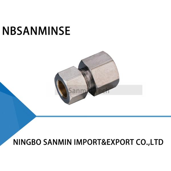 Quality Rc Thread KF Pneumatic Air Fittings Brass with good nice nickel plated wholesale