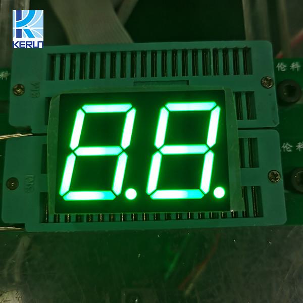 Quality 0.8" Two Digit Green 7 Segment Numeric LED Display For Air Conditioner wholesale