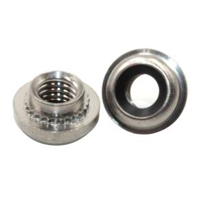 HEX Stainless Steel 304 Self Locking Nuts Customized Shoulder Nut M3 M4 M8 Sizes