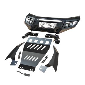 Custom Fit Black Powder Coated Front Bumper Bodykit Set for Nissan Navara LCV