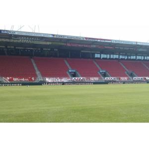 P16 546 Pixel 2R1G1B IP65 Aluminum or Iron Perimeter Led Display for Broadcastin