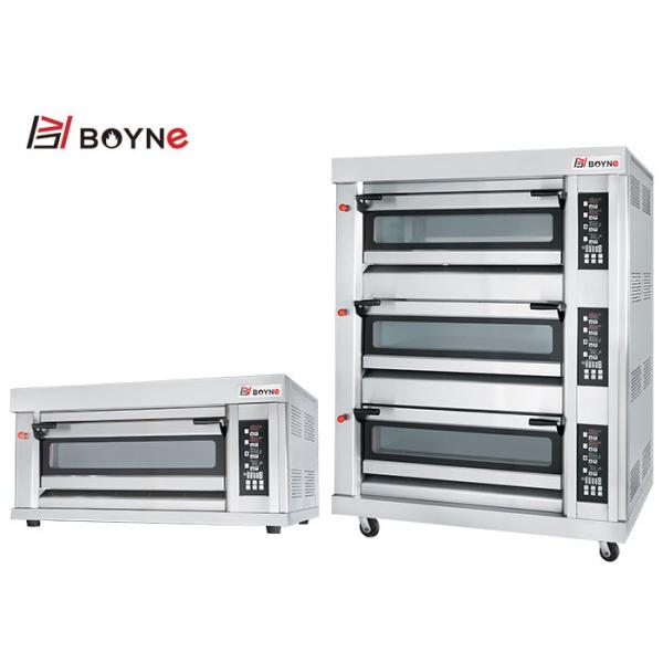 Quality High Temperature Commercial Baking Oven Three Deck Nine Trays wholesale