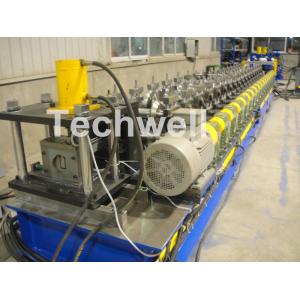 PLC Frequency Control Solar Strut Profile Roll Forming Machine With 24 Roller