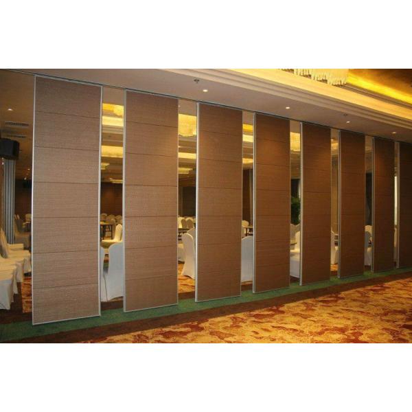 Quality Folding Acoustic Partition Wall Commercial / Soundproof Mobile Partition Walls Malaysia wholesale