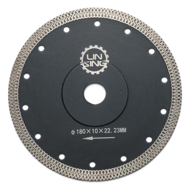 Quality 140 Teeths Turbo Saw Blade for Stone Slab and Tile Cutting Wet Dry Cutting Disc wholesale