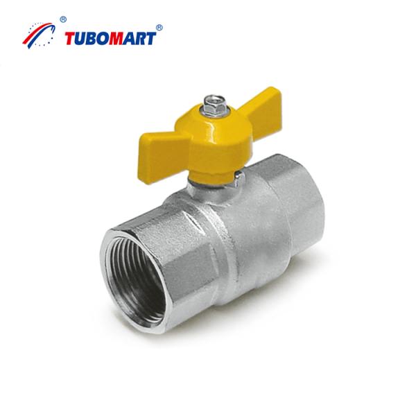 Tubomart Gas Valve Brass Ball Valves for Gas Pipe Multilayer PEX AL PEX Gas Pipe