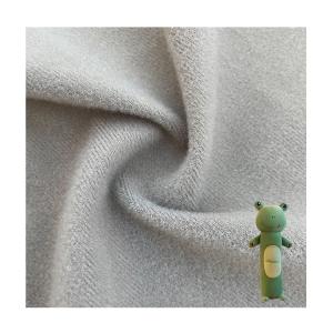 Knitted 100% Polyester Velvet Fabric Waterproof 145-155cm Width For Doll
