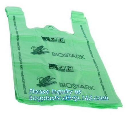 Biodegradable & Compostable Transparent Poly Flat Bags On Roll With Paper Core