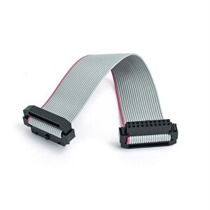 2.0mm Flat Ribbon Cable Assembly IDC TO IDC 20Pin Socket With UL2651 28awg