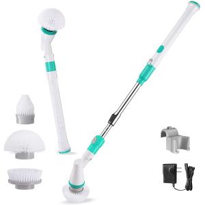 China Eletalker Electric Spin Scrubber Cordless With 3 Brush Heads Quick Charge on sale