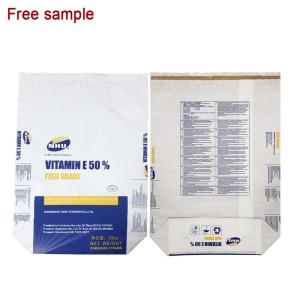Sgs / Fda / Iso9001 Multiwall Paper Sack Customizable Size