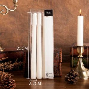 European Colored Long-Rod Candle Holiday Decoration Power Failure Emergency