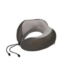 Multi Purpose Car U Shape Neck Pillow , Sleeping Headrest Memory Foam Neck