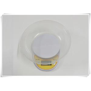 Bowl Type Digital Food Weighing Scales 5000g Capacity With Tare Function
