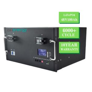 Durable Lithium Ion Phosphate Battery , Ultraportable 10Kwh LiFePO4 Battery