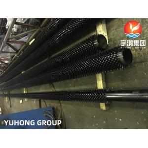 Helical Solid Finned Tubes with High Frequency Welding HFW ASTM A335 P9 Studded
