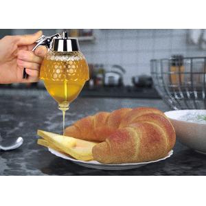 High Borosilicate Sealable Glass Jars Honey Cruet Jam Ketchup Bottle 200ml