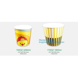 POPCORN PAPER BOX, POPCORN CUP, CHICKEN BOX, CUSTOM BRANDING,24OZ, 32OZ,46OZ