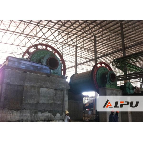 High Output Ball Mill For Cement Grinding In Powder Making Industry