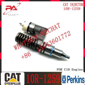 10R-1258 10R-1259 common rail excavator fuel injector for C-A-T C10 C12 engine