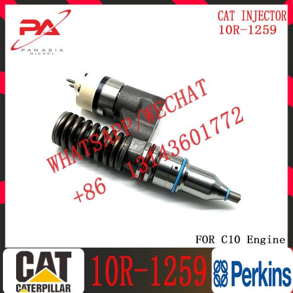 10R-1258 10R-1259 common rail excavator fuel injector for C-A-T C10 C12 engine