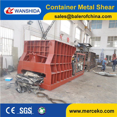 China manufacturer Automatic Scrap Container Shear with CE and ISO9001
