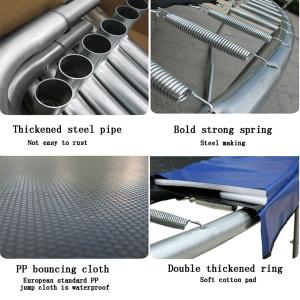 REACH 6 - 16FT Round Fitness Trampoline With Handle