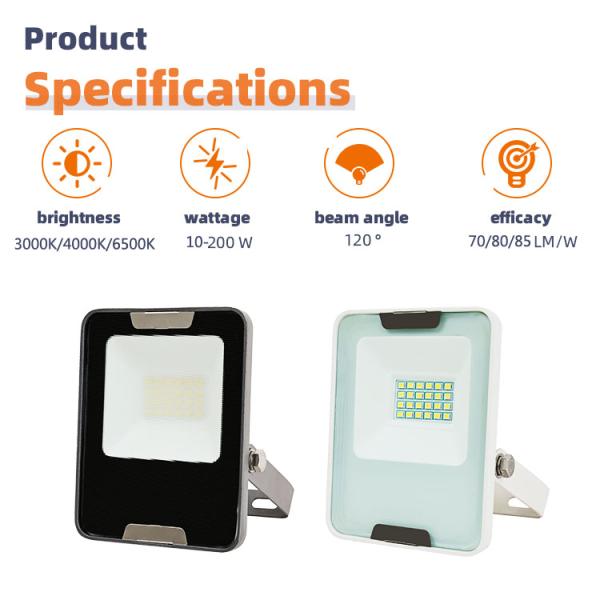 Stadium Outdoor LED Solar Flood Lights Waterproof Ip65 30w 50w