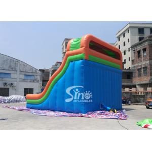 New Heavy Duty Vertical Rush Inflatable Pool Slides For Inground Pools From