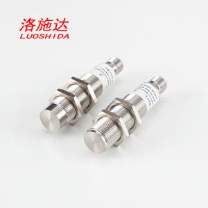 Cheap Full Metal Cylindrical Inductive Proximity Sensor Switch DC M18 With M12 Plug Connection for sale