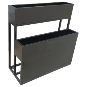 Metal iron casting flower stand planter pot with stand